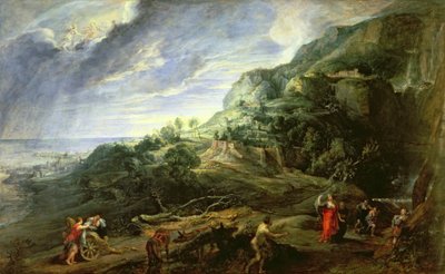 Ulysses on the Phaecian Island by Peter Paul Rubens
